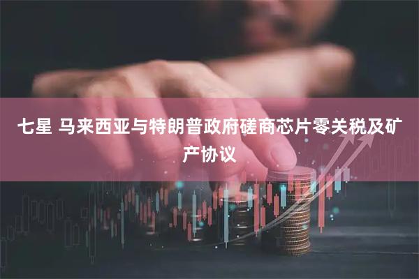七星 马来西亚与特朗普政府磋商芯片零关税及矿产协议