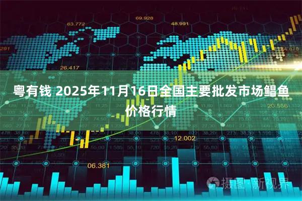 粤有钱 2025年11月16日全国主要批发市场鲳鱼价格行情
